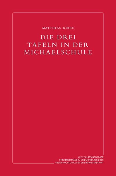 Produktbild: Die drei Tafeln in der Michaelschule