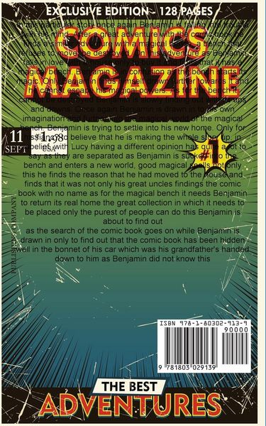 Produktbild: Benjamin and the comic book with no name part 2 The wizard and the magical bench