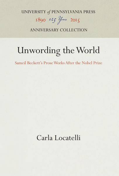 Produktbild: Unwording the World