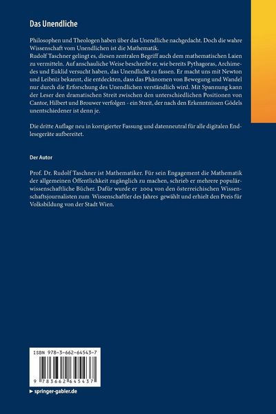 Produktbild: Das Unendliche