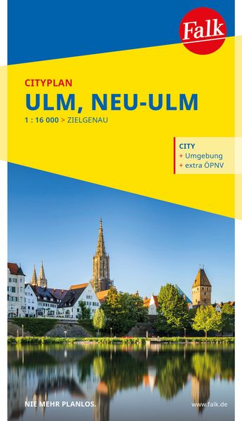 Falk Cityplan Ulm, Neu-Ulm 1:16.000, Sonstige von , MairDuMont, 978-3-8279-0097-5