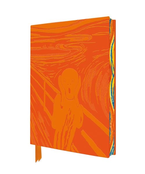 Produktbild: Exquisit Premium Notizbuch DIN A5: Edward Munch, Der Schrei