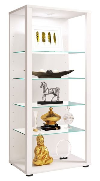 Produktbild: Holz Glas Stand Vitrine Sammelvitrine Glasol lll
