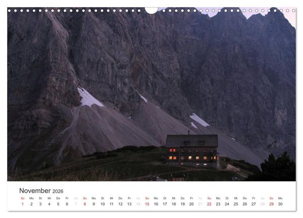 Produktbild: Bergwelten - Vom Voralpenland zu den Zentralalpen (Wandkalender 2026 DIN A3 quer), CALVENDO Monatskalender