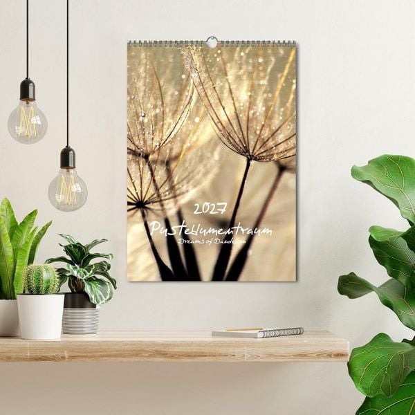 Produktbild: Pusteblumentraum - Dreams of Dandelion (Wandkalender 2027 DIN A3 hoch), CALVENDO Monatskalender