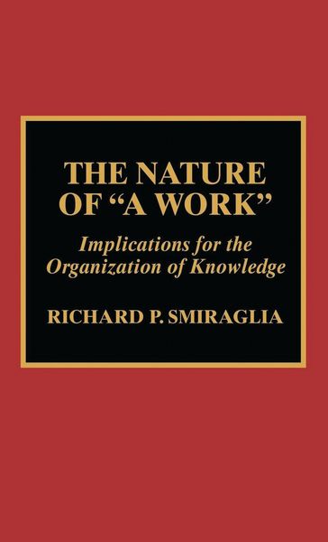 Produktbild: The Nature of 'A Work'