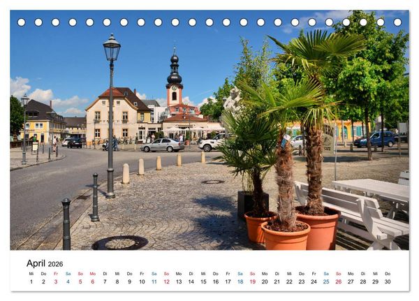 Produktbild: Schwetzingen - Ansichtssache (Tischkalender 2026 DIN A5 quer), CALVENDO Monatskalender