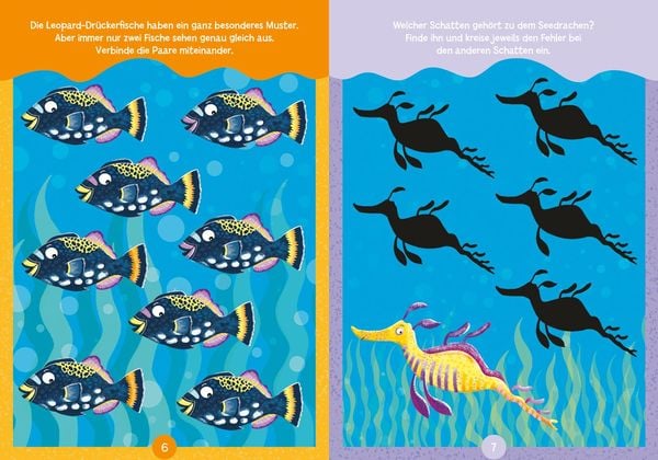 Produktbild: Einfach r&auml;tseln! F&uuml;r Kindergarten-Kids. Unter Wasser
