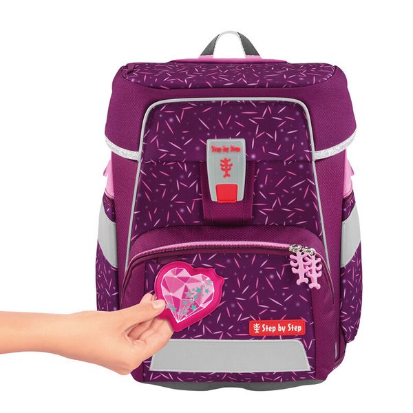Produktbild: STEP BY STEP&reg; Schulrucksack Zubeh&ouml;r Magic Mags Flash, Heart Baila