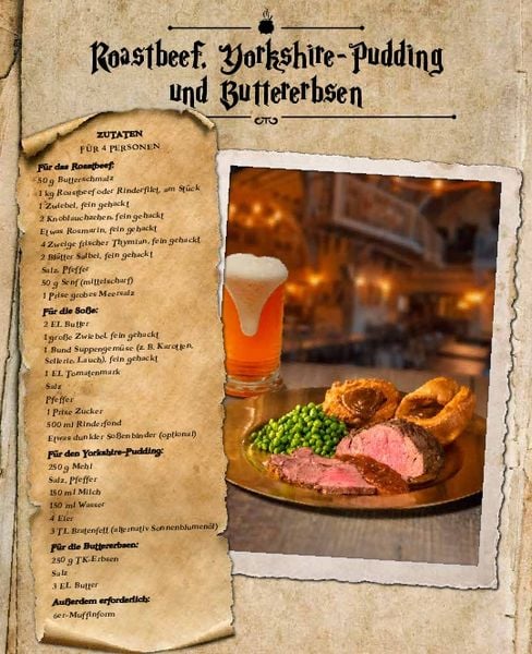 Produktbild: Gasthausrezepte f&uuml;r Harry Potter Fans