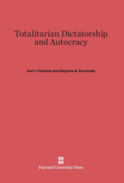 Produktbild: Totalitarian Dictatorship and Autocracy