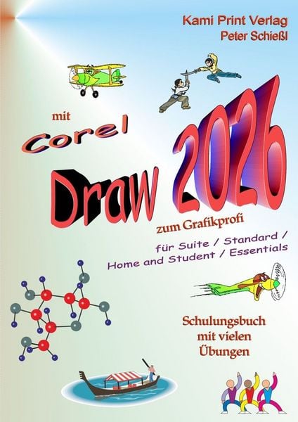 Produktbild: CorelDRAW 2026 - Schulungsbuch mit vielen &Uuml;bungen