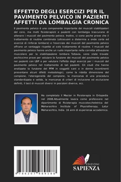 Produktbild: Effetto Degli Esercizi Per Il Pavimento Pelvico in Pazienti Affetti Da Lombalgia Cronica
