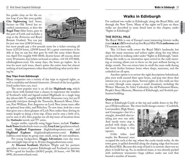 Produktbild: Rick Steves Snapshot Edinburgh