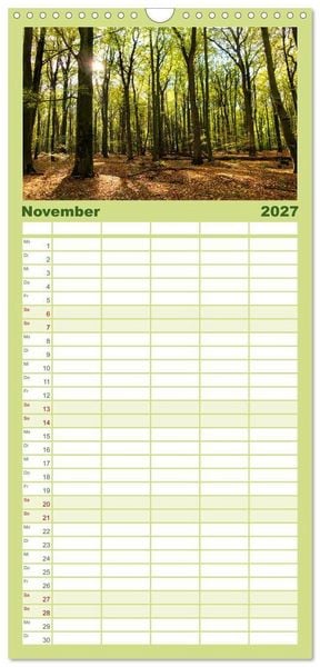 Produktbild: Familienplaner 2027 - Bezauberndes Ostfriesland mit 5 Spalten (Wandkalender, 21 x 45 cm) CALVENDO