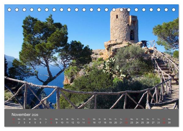 Produktbild: Trauminsel Mallorca (Tischkalender 2026 DIN A5 quer), CALVENDO Monatskalender
