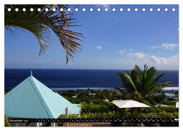 Produktbild: La R&eacute;union - Paradies im indischen Ozean (Tischkalender 2026 DIN A5 quer), CALVENDO Monatskalender