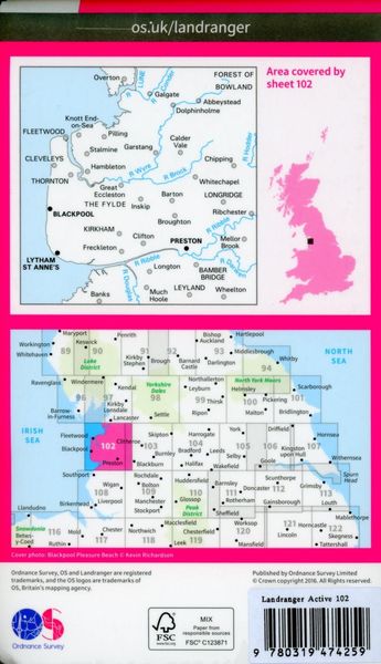 Produktbild: Preston & Blackpool, Lytham