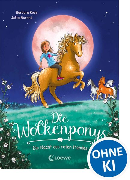 Produktbild: Die Wolkenponys (Band 2) - Die Nacht des roten Mondes