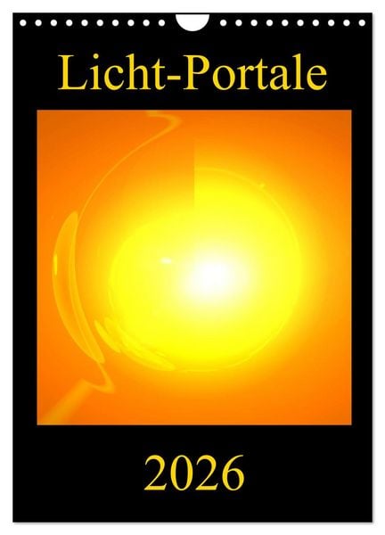 Produktbild: Licht-Portale (Wandkalender 2026 DIN A4 hoch), CALVENDO Monatskalender