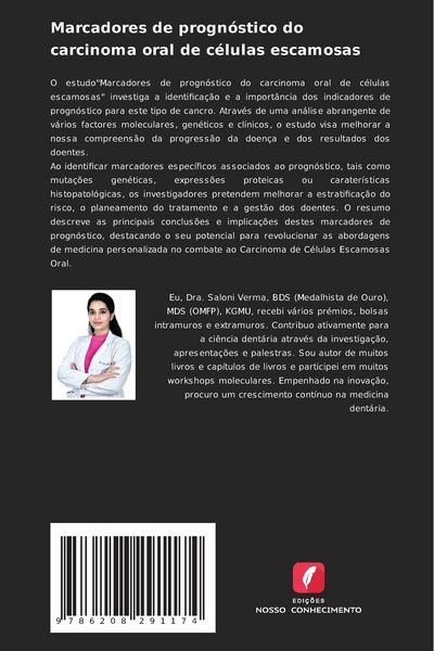Produktbild: Marcadores de progn&oacute;stico do carcinoma oral de c&eacute;lulas escamosas