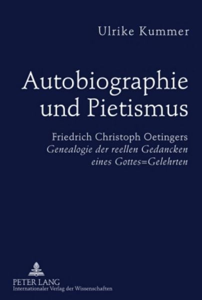 Produktbild: Autobiographie und Pietismus