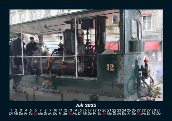 Produktbild: Z&uuml;ge 2025 Fotokalender DIN A5