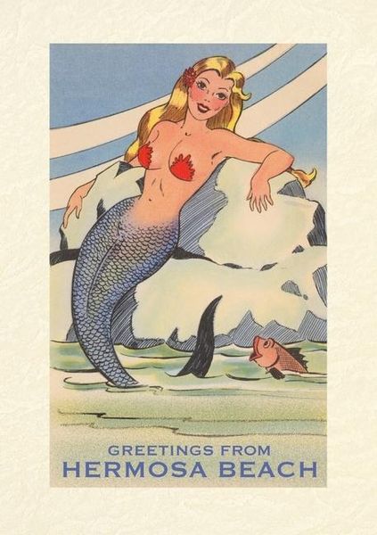 Produktbild: Vintage Lined Notebook Greetings from Hermosa Beach
