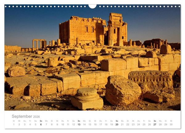 Produktbild: Syrien - Erinnerungen (Wandkalender 2026 DIN A3 quer), CALVENDO Monatskalender