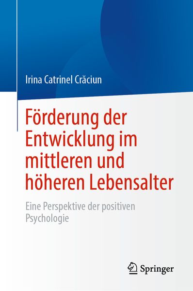 Produktbild: F&ouml;rderung der Entwicklung im mittleren und h&ouml;heren Lebensalter