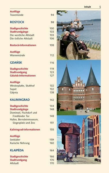 Produktbild: TRESCHER Reisef&uuml;hrer Ostseest&auml;dte