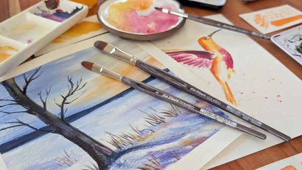 Produktbild: da Vinci Pinsel COLINEO Aquarellpinsel, Pinsel, Gr&ouml;&szlig;e 8