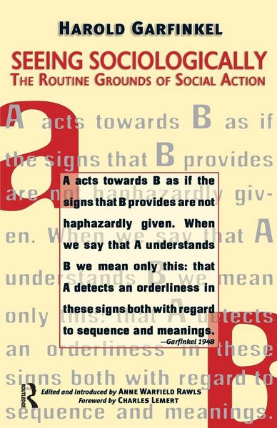 Produktbild: Seeing Sociologically