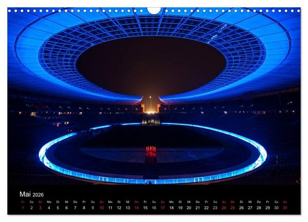 Produktbild: Colours of Berlin (Wandkalender 2026 DIN A3 quer), CALVENDO Monatskalender