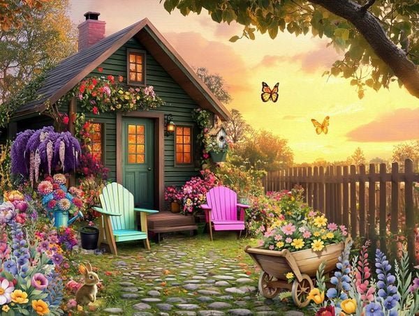 Produktbild: She Shed 500 PC Puzzle