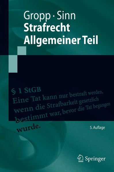 Produktbild: Strafrecht Allgemeiner Teil
