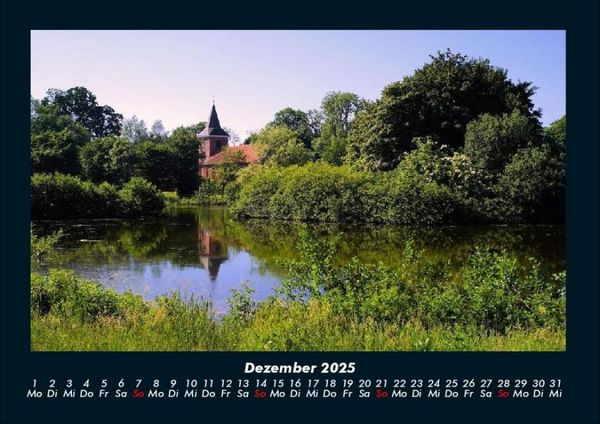 Produktbild: Landschaftskalender 2025 Fotokalender DIN A4