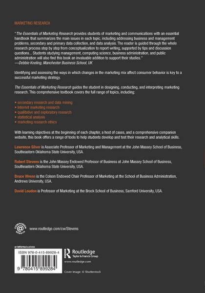 Produktbild: The Essentials of Marketing Research