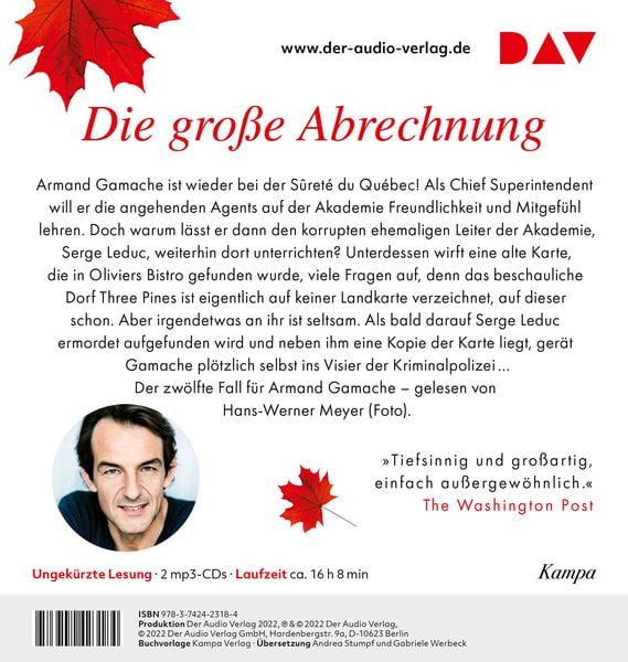 Produktbild: Auf keiner Landkarte. Der zw&ouml;lfte Fall f&uuml;r Gamache