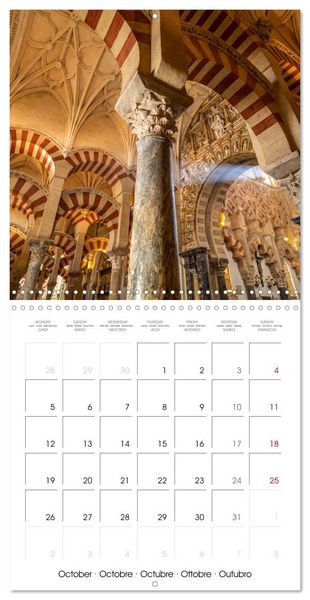 Produktbild: Spain - Andalusia (Wall Calendar 2026 12 &times; 12 Inch) CALVENDO 12 Month Wall Calendar