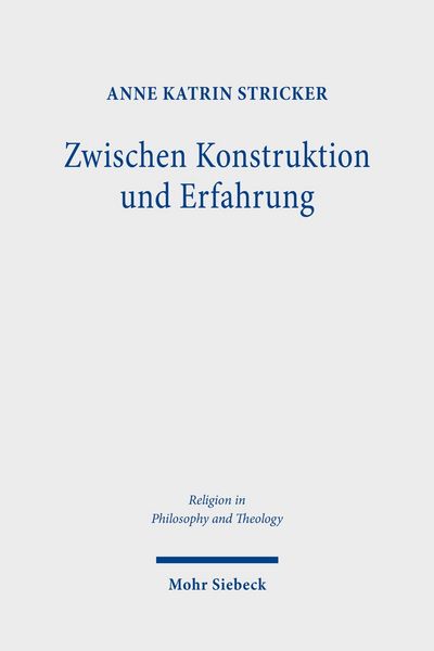 Produktbild: Zwischen Konstruktion und Erfahrung