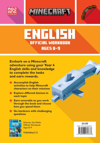 Produktbild: Minecraft English Ages 8-9