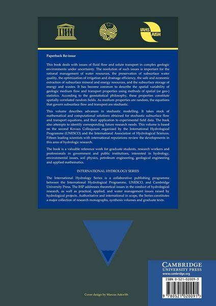 Produktbild: Subsurface Flow and Transport