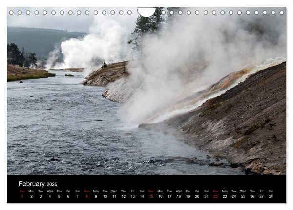 Produktbild: Beautiful Yellowstone and Grand Tetons National Parks (Wall Calendar 2026 DIN A4 landscape), CALVENDO 12 Month Wall Calendar