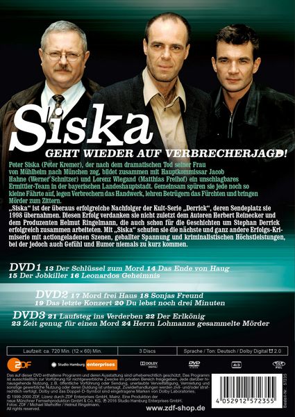 Produktbild: Siska - Folge 13-24 [3 DVDs]