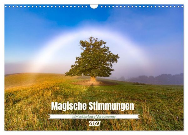 Produktbild: Magische Stimmungen in Mecklenburg-Vorpommern (Wandkalender 2027 DIN A3 quer), CALVENDO Monatskalender
