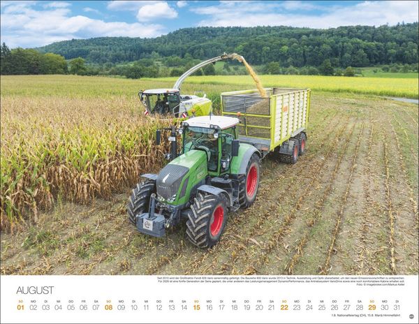 Produktbild: Starke Traktoren Posterkalender 2027