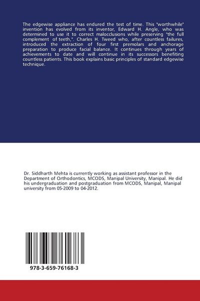 Produktbild: Standard edgewise: Principles and technique