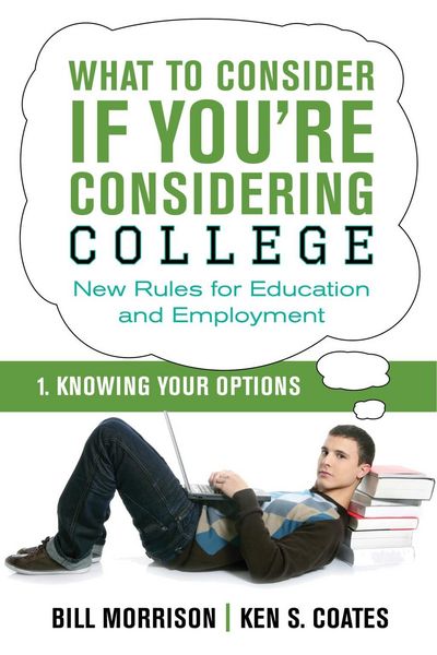 Produktbild: What To Consider if You're Considering College - Knowing Your Options