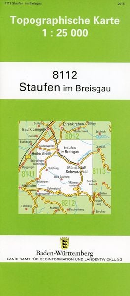 Produktbild: Staufen im Breisgau 1 : 25 000